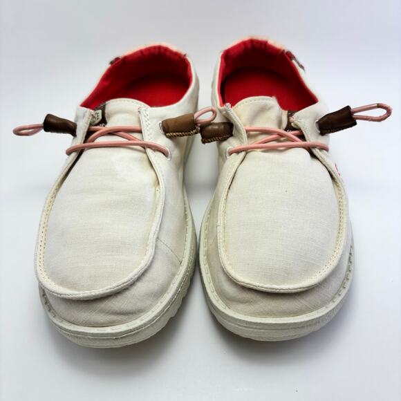 HEY DUDE “Wendy Chambrah Boho” Slip On Shoes Womens Size 6 - Picture 5 of 12